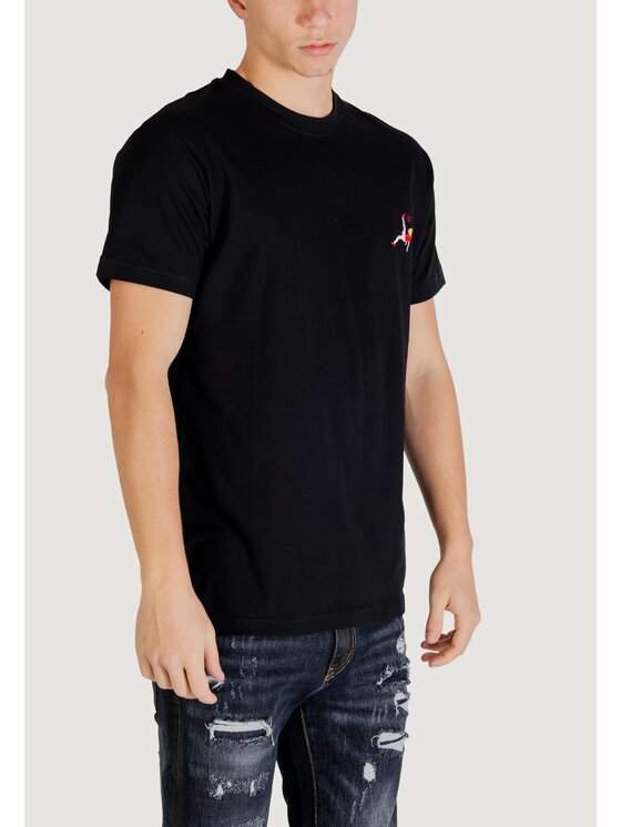 The Bomber The Bomber T-shirt Calciatore Nero To Fit