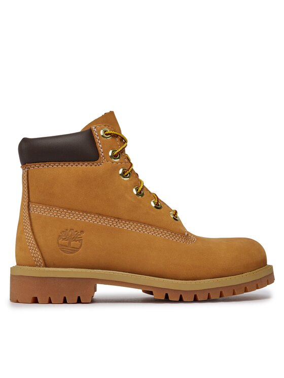 Trappers Timberland 6 In Premium Wp Boot 12909/TB0129097131 Wheat Nubuc Yellow
