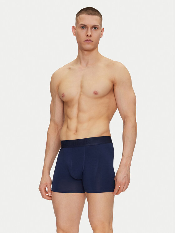 Resteröds Resteröds Set di 3 boxer Gunnar 27934 49 Blu scuro