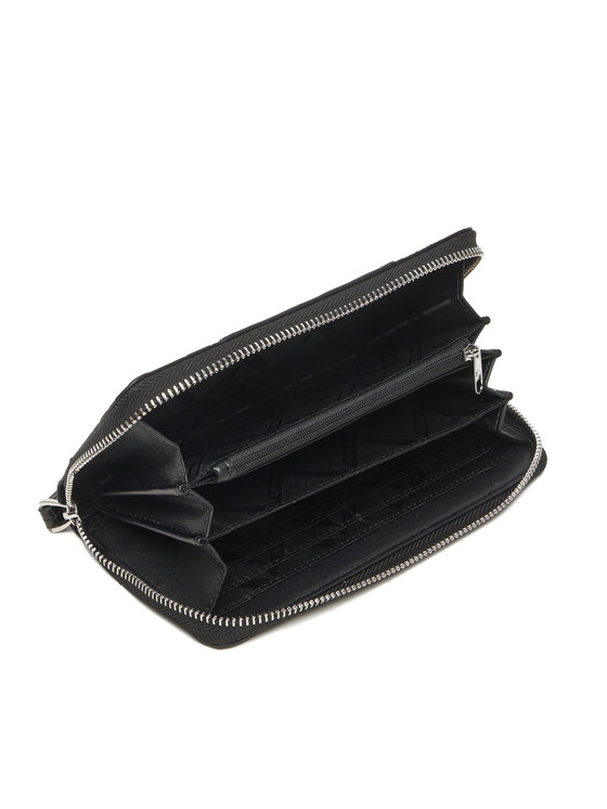 Armani Exchange Armani Exchange Didelė Moteriška Piniginė XW001606 AF17290 UC001 Juoda