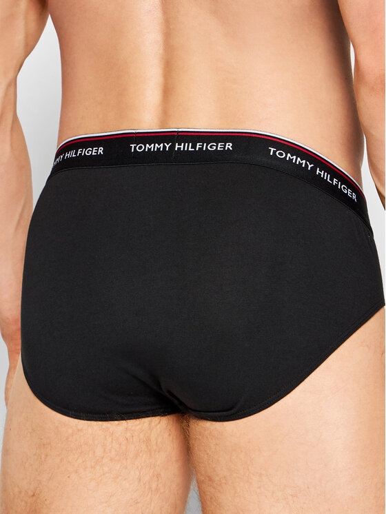 Tommy Hilfiger Tommy Hilfiger Set di slip classici 1U87903766 Nero