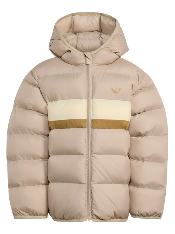 adidas adidas Winterjacke Regular Puffer Blocking KR4651 Beige Regular Fit