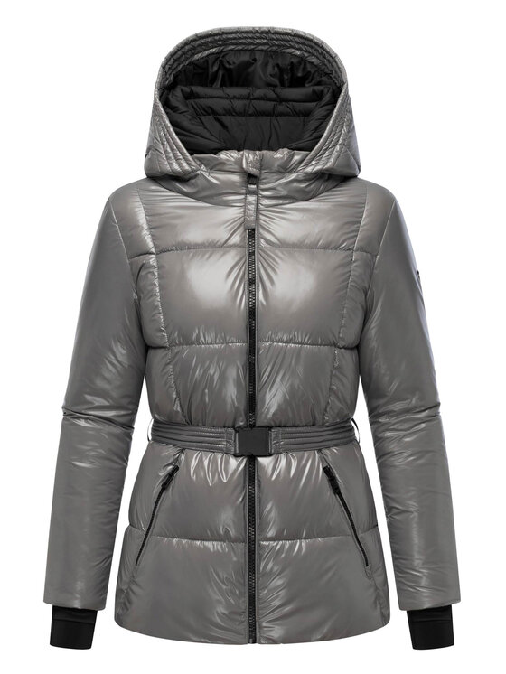 Navahoo Navahoo Kurtka zimowa Eisglanz Szary Regular Fit