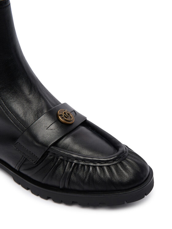 PINKO PINKO Īsie zābaki Nora 03 SD0437P003 Melns