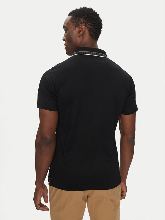 KARL LAGERFELD KARL LAGERFELD Polo 745002 552200 Czarny Slim Fit