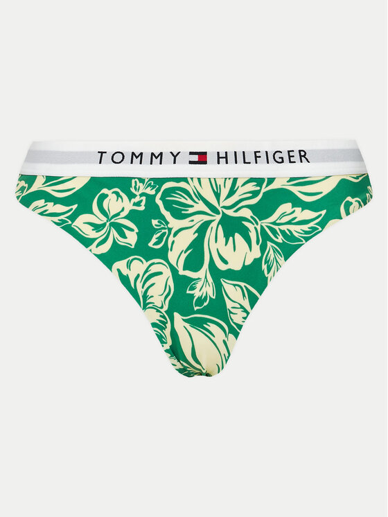 Tommy Hilfiger Tommy Hilfiger Donji dio kupaćeg kostima UW0UW05365 Zelena