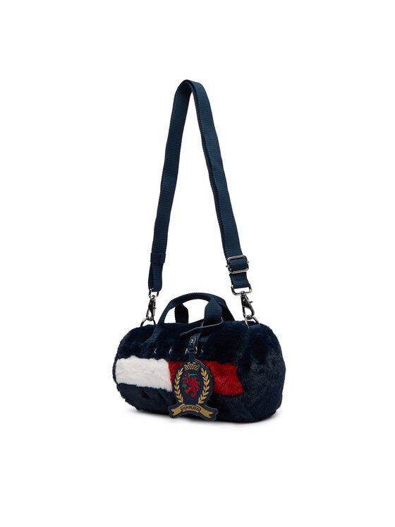 Tommy Jeans Tommy Jeans Handtasche Tjw Archive Fur Micro Duffle AW0AW19080 Dunkelblau