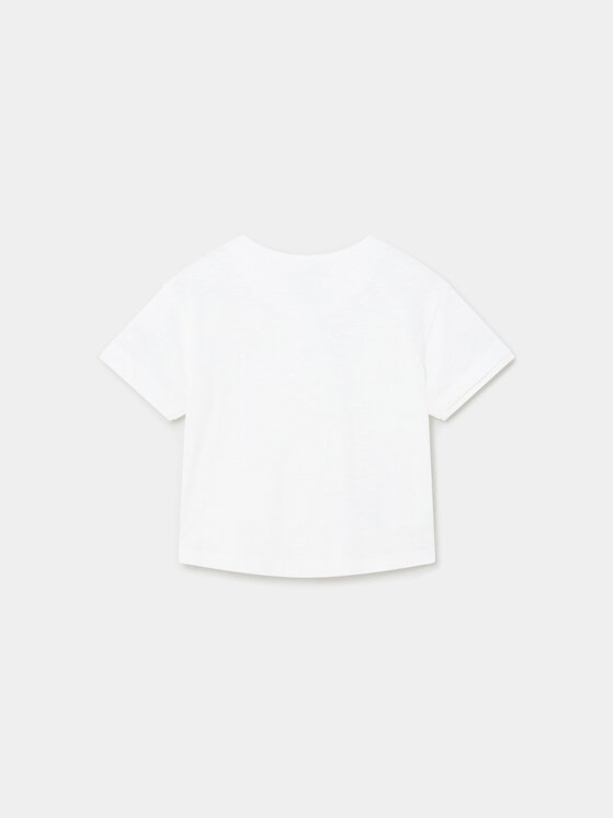 Mayoral Mayoral T-Shirt 1016 Λευκό Regular Fit