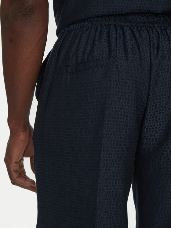 Richmond X Richmond X Σορτς υφασμάτινο UMP25060BE Σκούρο μπλε Regular Fit