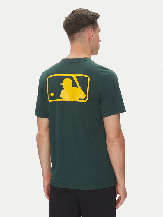 Nike Nike T-shirt 034J-3EY-FZ-L84 Verde Regular Fit