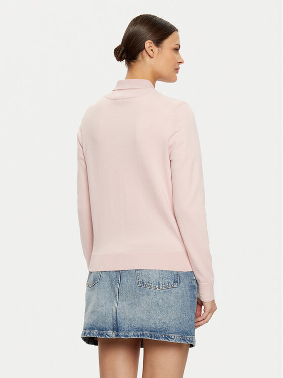 Tommy Hilfiger Tommy Hilfiger Strickjacke WW0WW42370 Rosa Regular Fit