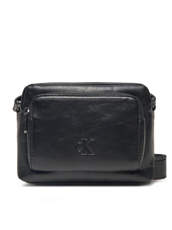 Calvin Klein Jeans Ľadvinka Tumbled Camera Bag Pu K50K512988 Čierna