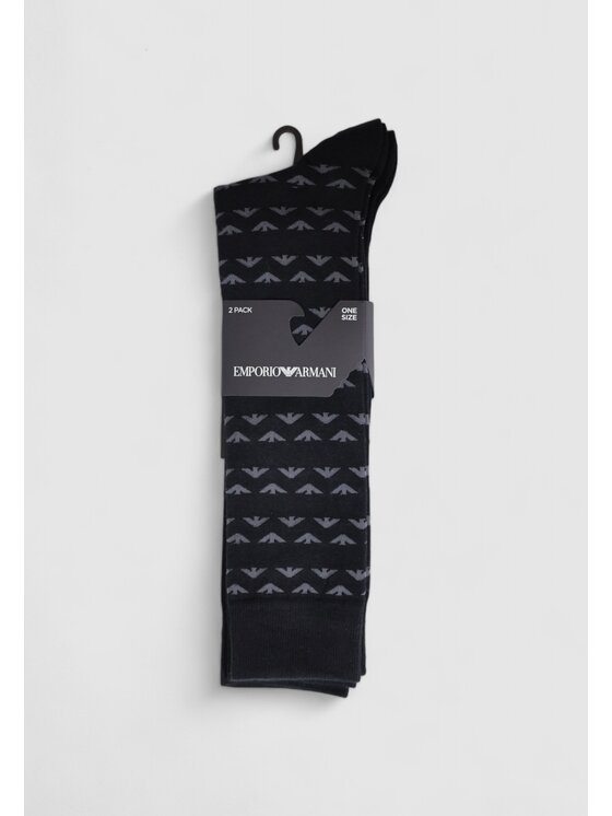 Emporio Armani Underwear Emporio Armani Underwear Calzini 2 PACK Nero