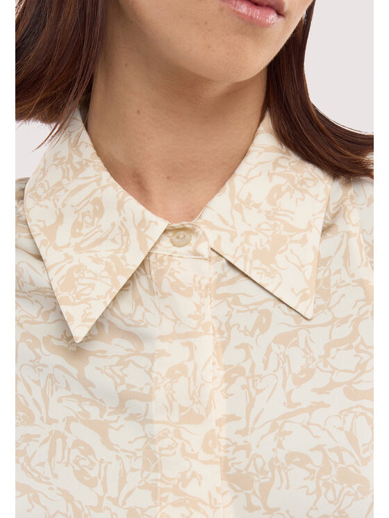 Trussardi Trussardi Koszula 5187A000697N0JC Kremowy Regular Fit