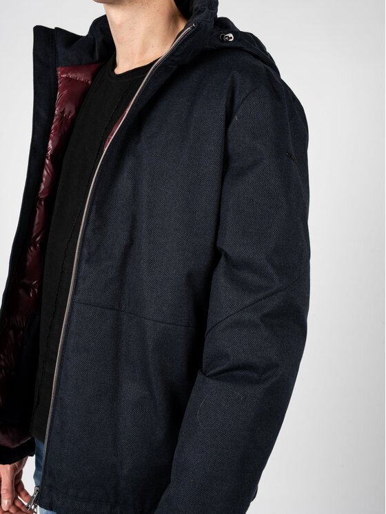 Geox Geox Bunda pro přechodné období M2628N T2938 Tmavomodrá Regular Fit