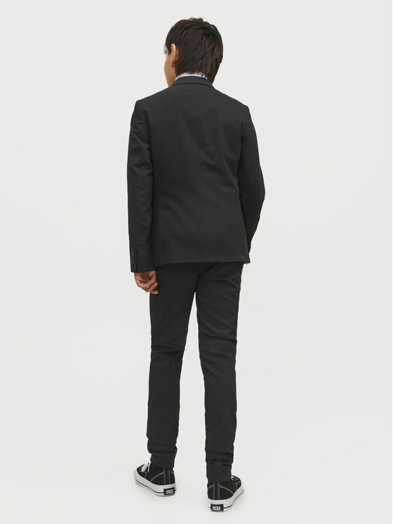 Jack&Jones Junior Jack&Jones Junior Штани з тканини Solar 12203547 Чорний Slim Fit