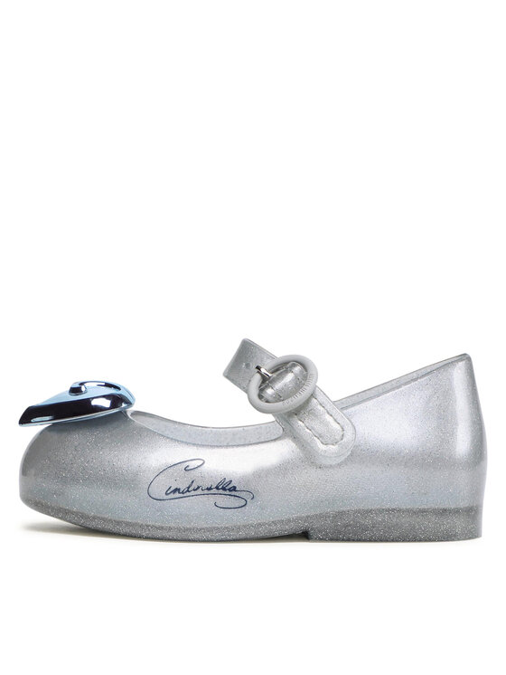 Melissa Melissa Ballerine Mini Melissa Sweet Love + Disn 33447 Argento