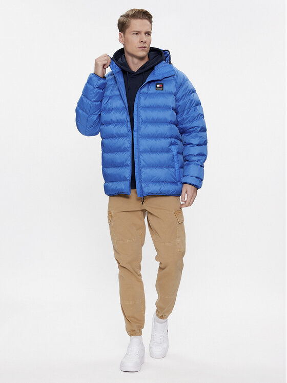 Tommy Jeans Tommy Jeans Kurtka przejściowa DM0DM17882 Niebieski Regular Fit