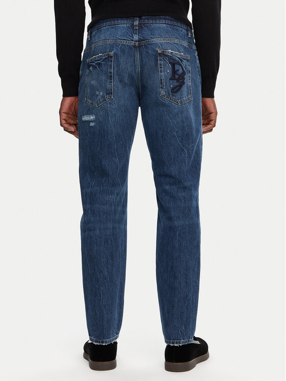 Dolce&Gabbana Dolce&Gabbana Jeansy GYJDAZ G8KE9 S9001 Tmavomodrá Regular Fit