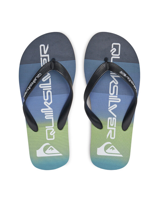 Quiksilver Quiksilver Japonki MOLOKAI STRIPE AQYL101361 XBBG Niebieski
