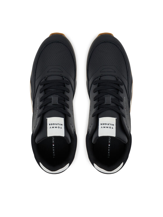 Tommy Hilfiger Tommy Hilfiger Laisvalaikio batai New Runner Eva Ess FM0FM05512 Juoda