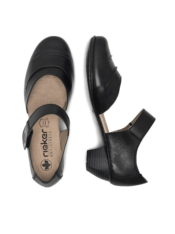 Rieker Rieker Halbschuhe 41792-00 Schwarz