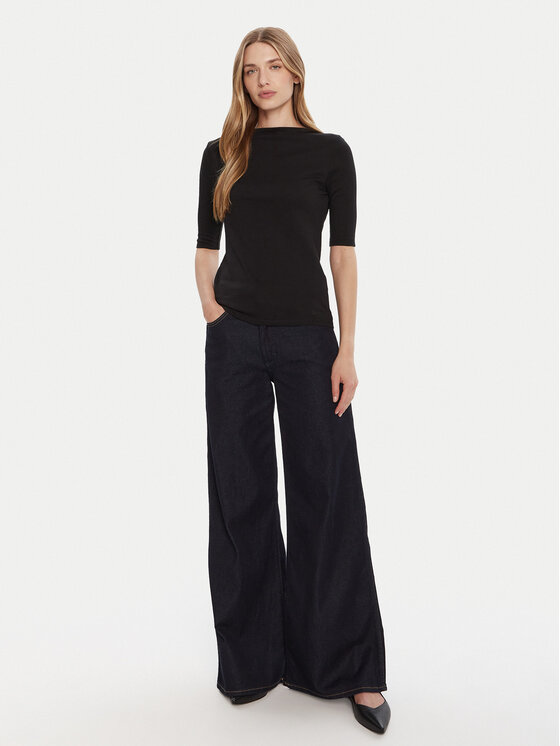 Calvin Klein Calvin Klein Μπλουζάκι LV044C217G Μαύρο Slim Fit