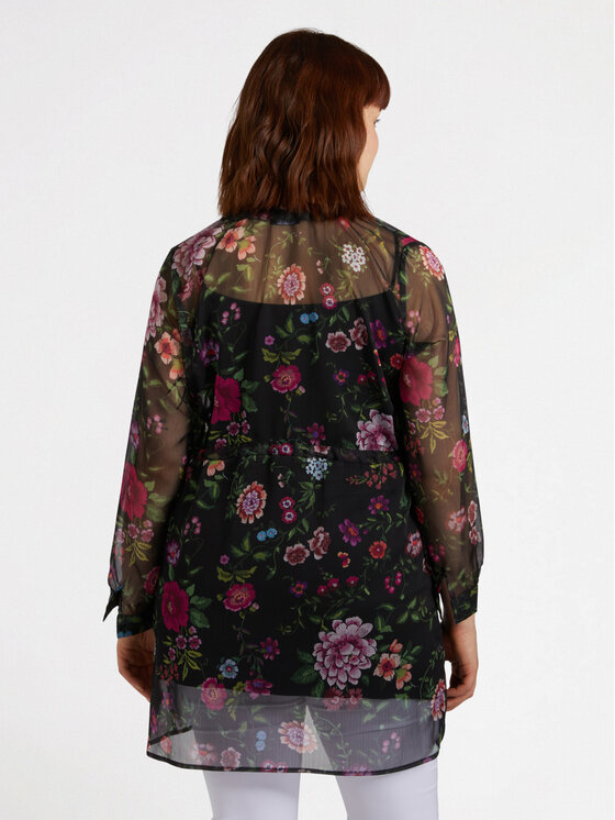 Fiorella Rubino Fiorella Rubino Camicia 5121T001364N0Z3 Nero Slim Fit
