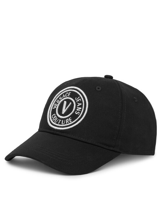 Versace Jeans Couture Versace Jeans Couture Czapka z daszkiem 78VAZK26 Czarny