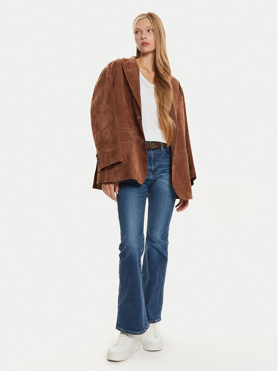 LAUREN RALPH LAUREN LAUREN RALPH LAUREN Majica ILN62373 Bela Regular Fit