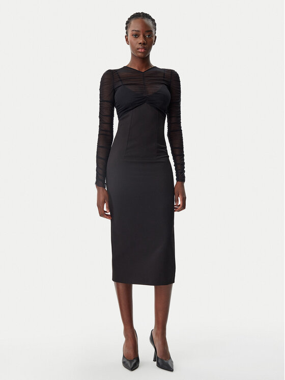 Rochie cocktail Patrizia Pepe Femei, Mărimea: 42, Negru, 8A1463/A375-K103