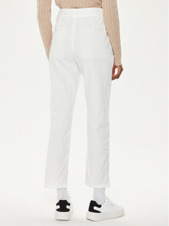 Gant Gant Chino-püksid 4150261 Valge Slim Fit