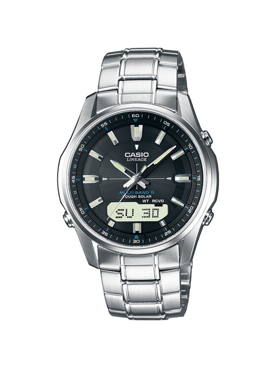 Casio Casio Zegarek LCW-M100DSE-1AER Srebrny