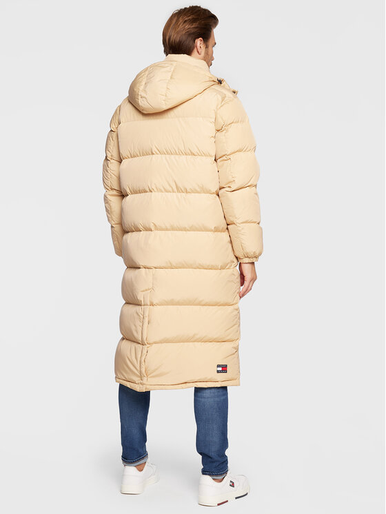 Tommy Jeans Tommy Jeans Vatovaná bunda Alaska DM0DM14397 Béžová Loose Fit