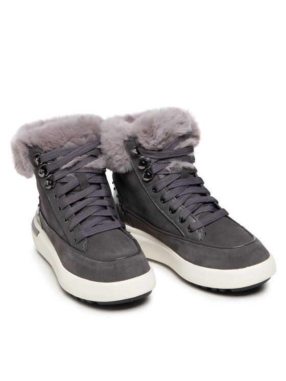 Geox Geox Šnurovacia obuv D Dalyla B Abx A D16QSA 02285 C9002 Sivá