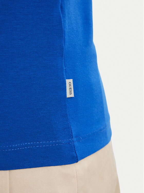 Guess Jeans Guess Jeans T-Shirt W6YI16 K3995 Blau Slim Fit