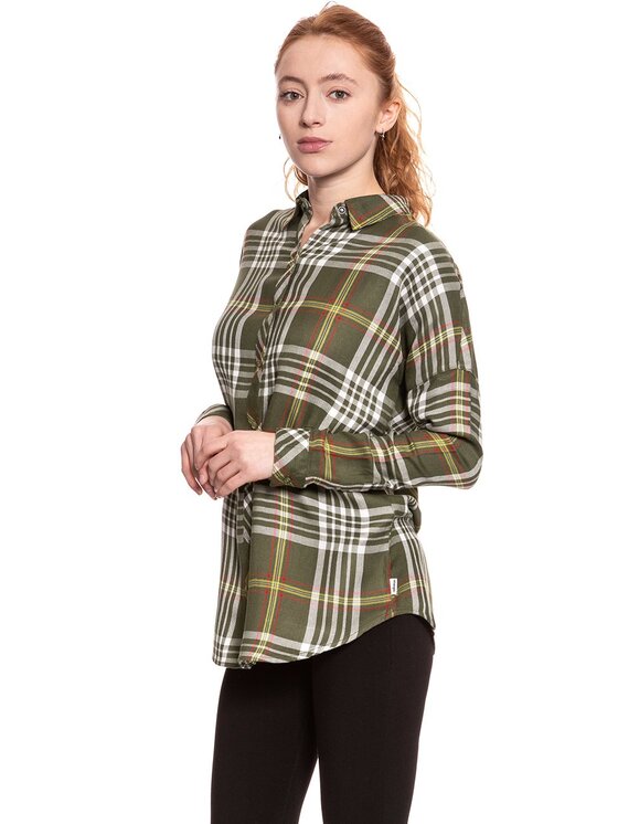 Wrangler Wrangler Camicia LOOSE SHIRT Rosso Loose Fit