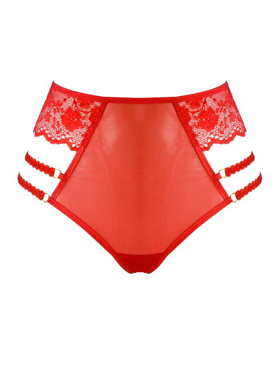 White Rvbbit White Rvbbit Figi klasyczne z wysokim stanem Mad Cat No. 13 Red Czerwony