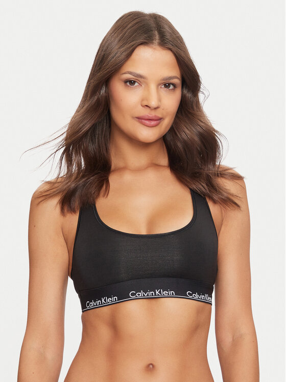 Calvin Klein Underwear Calvin Klein Underwear Sutien top 0000F3785E Negru