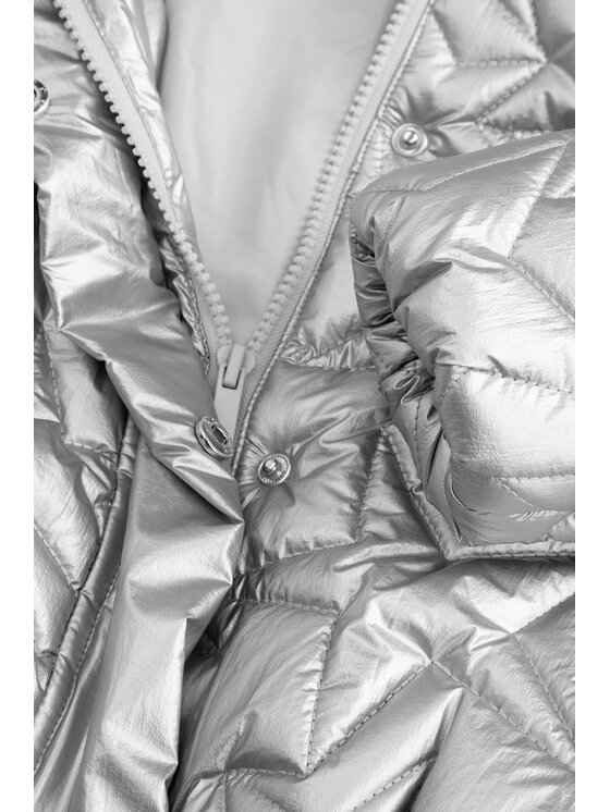 Coccodrillo Coccodrillo Kurtka zimowa ZC6152104OGK-024 Srebrny Regular Fit