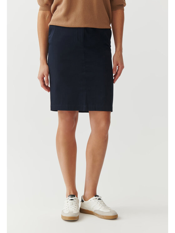 TATUUM TATUUM Spódnica midi JANA Granatowy Close Fit