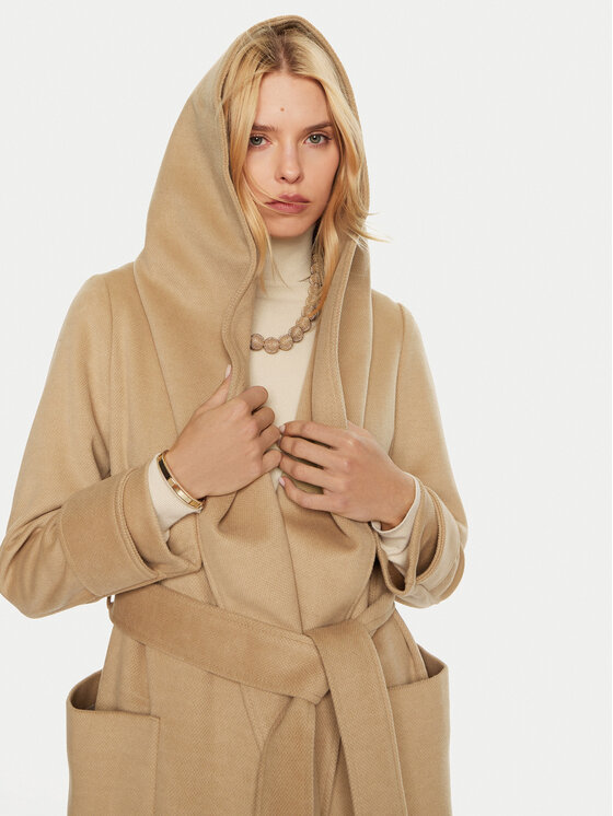 Artigli Artigli Płaszcz przejściowy ACCP000188 Brązowy Regular Fit