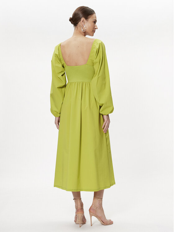 Gestuz Gestuz Kleid für den Alltag Mist 10906893 Grün Regular Fit