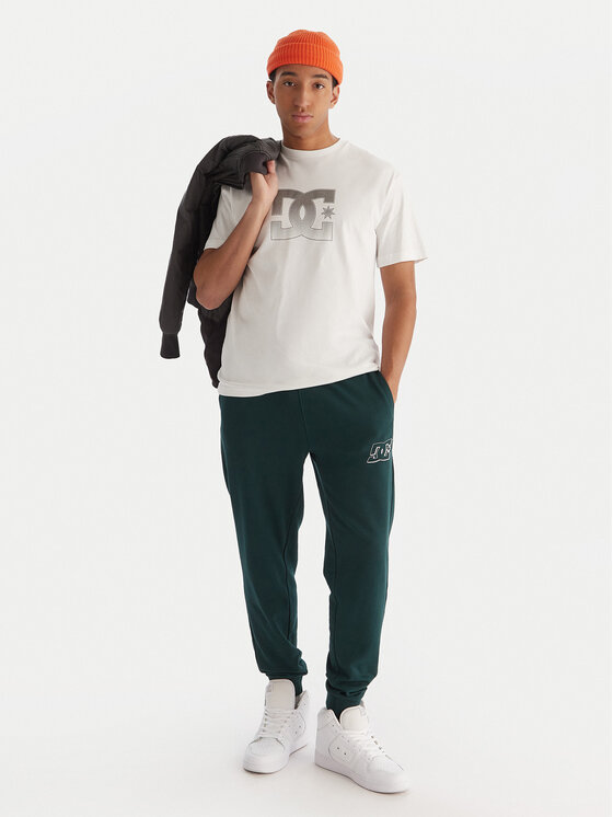 DC Shoes DC Shoes T-Shirt EDYZT04346 WBB0 Weiß Regular Fit