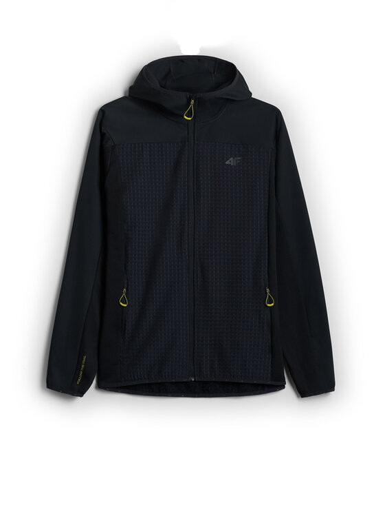 4F 4F Kurtka przejściowa BETWEEN LAYERS Czarny Regular Fit