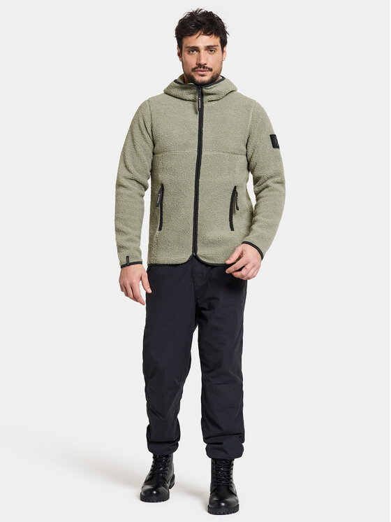 Didriksons Didriksons Світшот Bror Usx Fz 3 504860 Зелений Standard Fit
