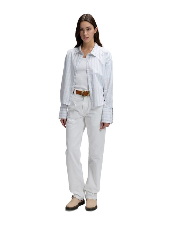 Lee Lee Koszula 112376967 Niebieski Relaxed Fit