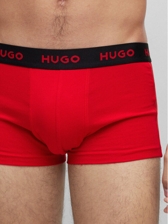 HUGO Hugo Sada 3 kusů boxerek 50480170 Černá