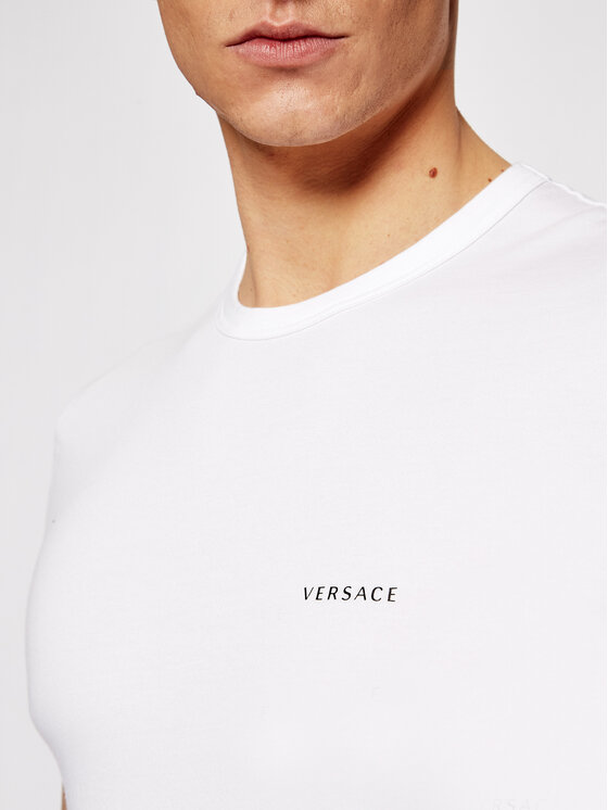 T-shirt Mc Girocollo AUU04023 Bianco Slim Fit