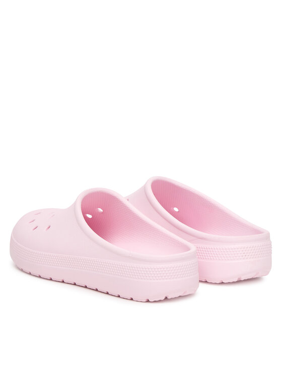Crocs Crocs Klapki Classic Low Profile Clog 211139 Różowy
